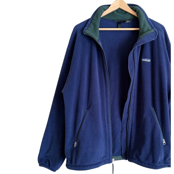 PATAGONIA Vintage Outdoor Travel Relaxed Fit Classic Full Zip Fleece Jacket M - Picture 5 of 13